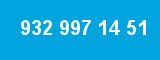 932 997 14 51 932 997 14 51